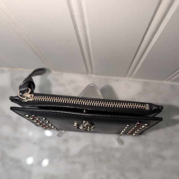 Authentic Jimmy Choo Litzy Studded Leather Bifold Wallet - Picture 6 of 10